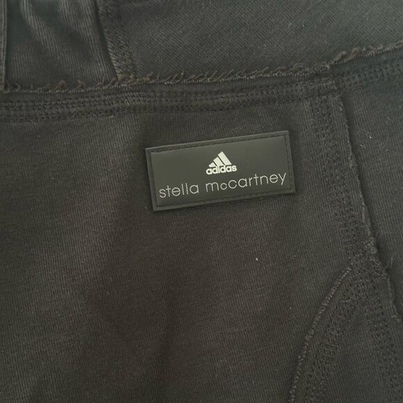 Adidas by Stella McCartney Athletic Shorts Black Cuffed size S - Picture 9 of 13